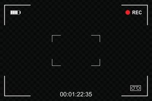 kamera fokusskärm vektor
