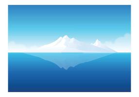 Free Vector Iceberg Unterwasser