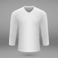 Shirt-Vorlage für Trikot. vektor
