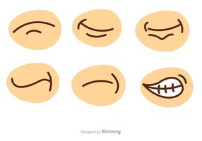 Cartoon Mouth Vector Pack