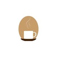 Kaffee-Vektor-Icon-Design-Illustration vektor