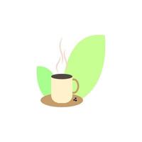 Kaffee-Vektor-Icon-Design-Illustration vektor