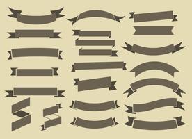 Gratis Ribbons Vector Collection