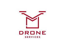 bokstaven j drone logotyp mall vektor ikon. fotografi drönare vektor. quad copter vektor ikon