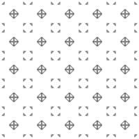 abstrakt sömlösa mönster, svart och vit kontur av triangelformer. design geometrisk struktur för utskrift, vektorillustration vektor