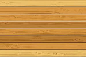Textur aus braunem Holz mit horizontalen Brettern, Vektorillustration vektor