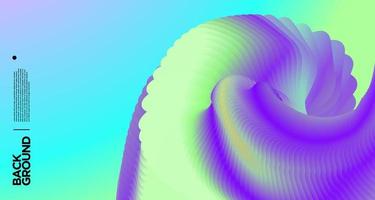 vektor färgglada gradient abstrakt flytande bakgrund för banner mall