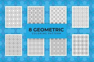 buntes geometrisches Muster vektor