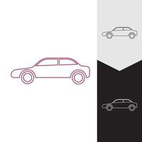 Auto-Vektor-Illustration-Icon-Design vektor