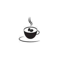 Kaffeetasse Logo Vorlage Vektor
