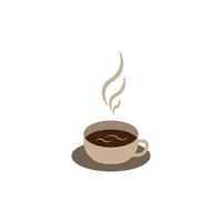 Kaffee-Vektor-Icon-Design-Illustration vektor