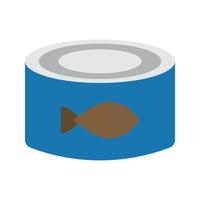 fisk kan vektor för webbplats symbol ikon presentation