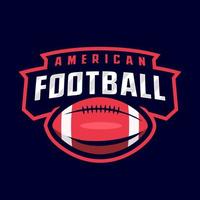 logotyp för amerikansk fotboll vektor