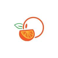 orange Logo Design vektor