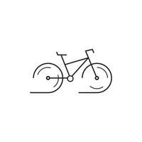 Fahrrad-Icon-Vektor-Design-Vorlage vektor