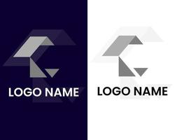 bokstaven g logotyp formgivningsmall vektor