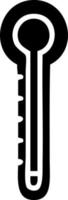 platt symbol glastermometer vektor