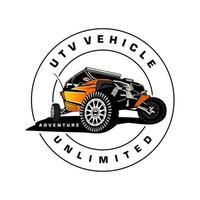 utv-logo-design-ikonenvektor vektor