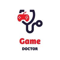 Spiel Arzt-Logo vektor