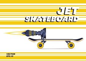 Jet-Skateboard-Motor vektor