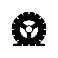 Reifen-Icon-Vektor-Design-Vorlagen isoliert auf weißem Hintergrund vektor
