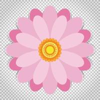 Ikone der Blume, Vektorblumensymbol. vektor