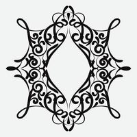 vektor logo designmall - abstrakt symbol i dekorativ arabisk stil - emblem för lyxprodukter, hotell, butiker, smycken, orientalisk kosmetika, restauranger, butiker och butiker