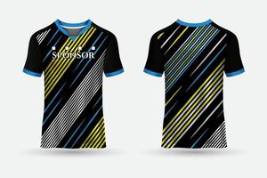 ny abstrakt design t-shirts sport jersey vektorillustration vektor