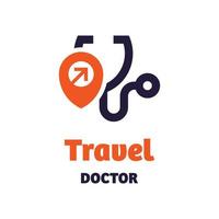 Reisearzt-Logo vektor