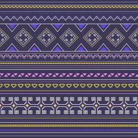 nahtloser Vektor geometrisches Muster. tribal vintage ethnische zeichnung. Tapeten, Stoffdesign, Stoffe, Papier, Verpackungen, Postkarten.