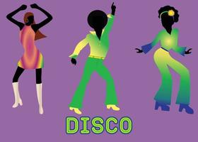 Tanzen in der Disco vektor