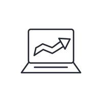 Karten und Stiftsymbole symbolisieren Vektorelemente für das Infografik-Web vektor