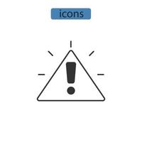 incident ikoner symbol vektorelement för infographic webben vektor