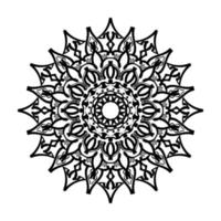 handgezeichnetes Mandala. dekoration in ethnischer orientalischer gekritzelverzierung. vektor