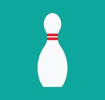 bowling ikon vektor logotyp formgivningsmall