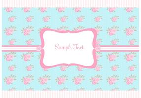 Free Shabby Chic Style Hintergrund vektor