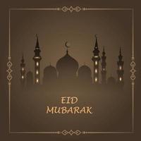 eid mubarak vektor, ramadan önskar. arabisk islamisk bakgrund. ramadan kareem. eid mubarak. inlägg på sociala medier, bannermall för sociala medier, vektor