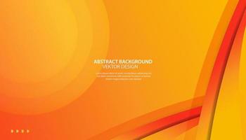 abstrakter orange Hintergrund vektor