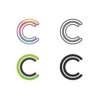 c-logotyp för vitamin- och teckensnitt c bokstavsidentitet och designverksamhet vektor