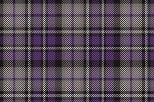 rutigt mönster sömlös vektor. mörk texturerad tartan kontrollera bakgrund vektor