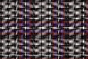 rutigt mönster sömlös vektor. mörk texturerad tartan kontrollera bakgrund vektor