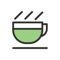 Kaffee-Symbol-Vektor-Illustration. sehr gut geeignet für den Einsatz in Websites, Unternehmen, Logos, Designs, Apps und mehr. vektor