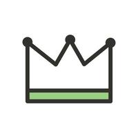 König Krone Symbol Vektor Illustration. sehr gut geeignet für den Einsatz in Websites, Unternehmen, Logos, Designs, Apps und mehr.