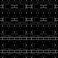 svart och vitt geometriskt mönster. vektor illustration