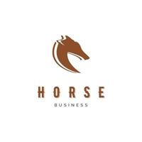 häst ikon vektor logotyp mall illustration design
