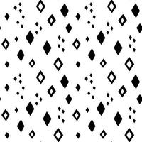 doodle diamant rhombus vektor mönster. enkel monokromatisk abstrakt geometrisk sömlös bakgrund med handritade former.