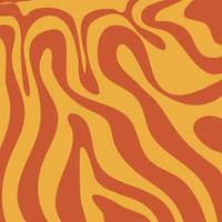 groovy poster y2k retro hintergrund für druckdesign. Spiralvektorillustration. psychedelischer Druck. Vintage-Hintergrund. Cover, Poster, Tapete. 60er, 70er, Hippie vektor
