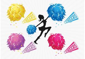 Gratis Vector Pom Poms