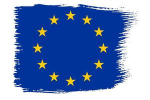 nationalflagge der europäischen union vektor