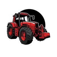 tracktor gård vektor illustration design